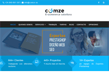 Tablet Screenshot of comze.es